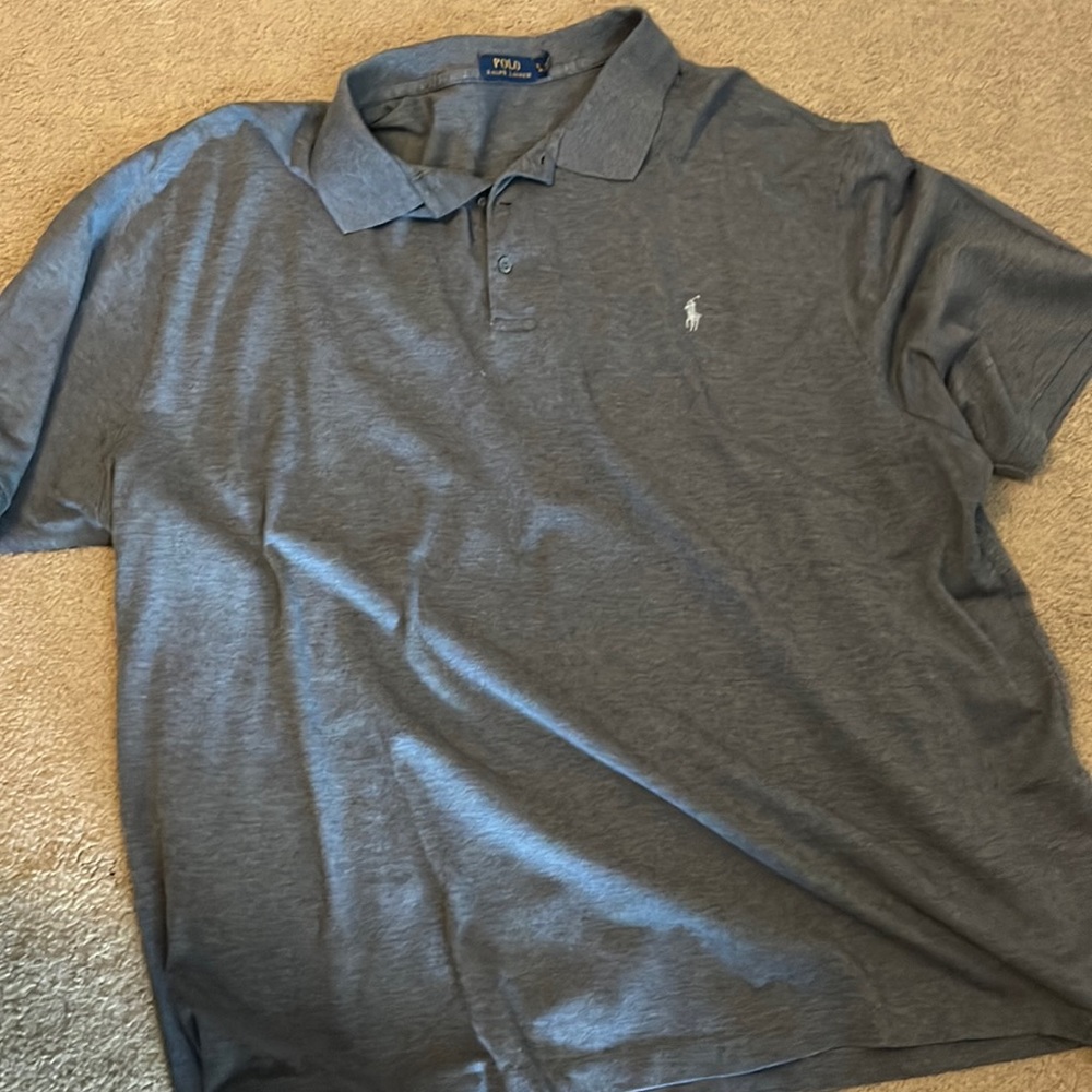 Men’s 3xb polo gray